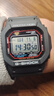 卡西欧（CASIO）G-SHOCK经典系列街头时尚小方块防水运动电子表男士学生表 GW-M5610U-1 小红圈+太阳能+电波 实拍图