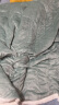 九洲鹿家纺 珊瑚绒毛毯冬季 200×230cm绿色 实拍图