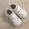 月星童鞋 日本制进口儿童帆布鞋 四季款手工制女宝宝学步鞋男童机能鞋 白色 26 (内长16.5cm适合脚长16cm) 实拍图