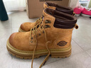 Dickies马丁靴男短靴新款秋冬春秋大黄靴秋季冬季工装单靴情侣靴子 59土黄色 41 (260mm) 标准码 实拍图