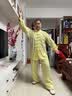 武印象太极服男士太极拳八段锦全套太极练功服装女武术比赛表演款中国风 黄色 【四季款店铺热销】 M身高165-168cm体重115-130斤 实拍图
