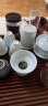 左茗右器 青瓷盖碗茶杯 景德镇陶瓷三才杯 泡茶碗 功夫茶具家用泡茶器 富贵粉青茶具A-2套组 实拍图