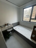 网易严选93%天然乳胶床垫 榻榻米复合床褥单人/宿舍可用 120*200*6cm 灰色 实拍图