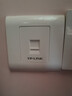 TP-LINK TL-EF004 四口信息面板 86型工程级电脑光纤宽带网线网络墙壁插座开关空板 (需另购模块) 实拍图