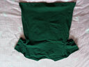 红粉宣言夏季新款高含棉宽松短袖t恤女上衣体恤衫 墨绿色 S(85-110斤) 实拍图