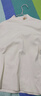 真维斯（JEANSWEST）德绒打底衫女装秋冬季长袖t恤上衣服加绒保暖加厚内搭半高领秋衣 米色 小毛绒熊棕_K_左领角 M 实拍图