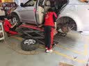 KYB 减震器 东南汽车 翼神 CVT P4# (DN7180) 舒适型 黑筒 后减2只装 实拍图