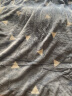 九洲鹿毛毯 加厚法兰绒毯子 春秋午睡空调毯毛巾被盖毯 200*230cm 实拍图