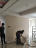 孚太（futai） 亚麻墙布 简约现代客厅卧室背景无缝加厚纯色素色汉麻壁布 初希 300-04 米黄色 实拍图