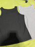 娴妃 【两件装】新款螺纹防走光无袖薄款内搭打底吊带背心女夏春季外穿 【2件装】黑色+灰色 【924#】 2XL 【建议115-125斤】 实拍图