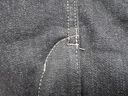 逸阳高腰直筒牛仔裤秋冬新款宽松显瘦原色烟管裤 冬款-深蓝色 26 /一尺九 实拍图