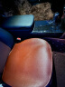 百冉头层水牛皮汽车坐垫整张牛皮凉垫无靠背真皮座垫透气车垫方垫 主驾一位红棕 丰田卡罗拉威兰达RAV4普拉多 晒单实拍图