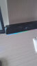 HYUNDAI现代 E-1415 电脑长条桌面音响家用桌面麦克风话筒台式机超重低音炮电竞炫彩灯光usb有线音箱 黑色 实拍图