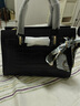 皮尔保罗（PIERPOLO）女士手提包包2025新款女包头层牛皮大容量斜挎包生日礼物送妈妈 时尚黑（头层牛皮） 实拍图