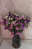 爱满（AIMAN）云南直发干花花束真花家居摆设装饰小清新客厅办公室摆件风干花束 白粉深紫浅紫勿忘我+情 共约20支 不带花瓶 实拍图