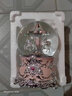JARLL赞尔水晶球旋转木马音乐盒梦幻八音盒女孩男女生告白表白生日礼物 银粉红音乐天空之城PA1901 实拍图