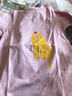 戴维贝拉（DAVE＆BELLA）秋冬女童打底衫儿童t恤小童上衣洋气宝宝衣服童装秋季幼儿套头衫 夹花紫 130cm（(建议身高120-130cm） 实拍图