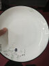 洁雅杰 陶瓷盘子中式家用餐盘菜盘8英寸陶瓷汤盘深盘 4只装 初遇 晒单实拍图