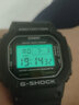 卡西欧（CASIO）手表G-SHOCK系列小方块石英电子表防水防震多功能户外运动日韩表 正显小方块DW-5600UE-1/DW-5600E-1 实拍图