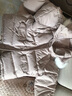 韩璐娇（hanlujiao）羽绒棉服女2024新款冬季小个子棉衣女百搭短款加厚面包服棉袄外套 米色 XL【建议125-140斤】 实拍图