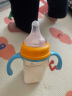 M&M弧形宽口径ppsu奶瓶 婴儿重力球吸管奶瓶大宝宝耐摔1 森林款 240ml (手柄+重力球) 自带S号+L号奶嘴 晒单实拍图
