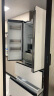 COLMO画境556升高端白色法式家用电冰箱对开四门超薄零嵌变频一级能效除菌锁鲜智能CRBF556W-E5雪山岩 晒单实拍图