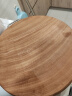 泰南老花梨木菜板实木家用切菜粘板铁木砧板圆形案板抗菌厨房刀板 优精品铁木 U提 36*5cm 实拍图