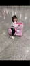 Hello Kitty凯蒂猫儿童行李箱可坐骑行拉杆箱女万向轮旅行箱经典款 经典粉18030 24英寸 3-9岁手提和脚踏不能折叠 实拍图