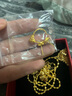 周六福足金黄金女指牡丹花女AA017509活口13号约2.77g生日礼物计价 实拍图