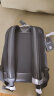 新秀丽（Samsonite）双肩包男士商务14英寸电脑包时尚牛皮革背包 TM0*001【黑色】 实拍图