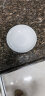 斯凯绨（Sky Top）盘子陶瓷大号纯白菜碟子浮雕骨瓷家用餐盘10.5英寸深盘水晶系列 晒单实拍图