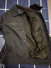 耶罗威 夹克男外套春秋冬新款宽松休闲商务男装中青年时尚衣服男工装男 军绿色3218 L 【170cm左右】 实拍图
