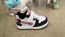 江博士秋季简约拼色板鞋 男女儿童学步鞋 时尚休闲儿童运动鞋 白/黑/粉 24 脚长约14.2-14.8 实拍图