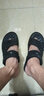 蜻蜓牌夏季皮凉鞋男士真皮休闲凉拖两穿大码防水软底户外穿开车沙滩鞋男 黑色 运动鞋码，脚宽胖选大一码 40 实拍图