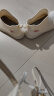 米杰佩(MIJIEPEI)短筒水靴防水鞋女雨鞋韩版加棉冬季防滑胶鞋水靴成人外穿雨靴 白色 38 晒单实拍图