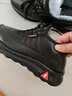 布瑞京男鞋冬季老北京布棉鞋加绒保暖防滑软底中老年爸爸鞋防水雪地鞋子 黑色（系带）-22313 39 实拍图