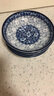 参宝复古风餐具中式青花瓷盘子菜盘家用碟子复古风圆形饭盘汤盘子 5.5英寸圆形小吃碟/一个装 13.5cm 实拍图