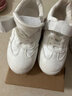 瑜品佳儿童运动鞋春秋小白鞋休闲百搭板鞋男女童校园运动鞋经典款5-14岁 白色 32码（内长19） 实拍图
