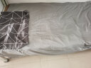 雅鹿床上四件套夏季床单四件套被套1.5米学生宿舍床被罩家用床品套件3 绅士GD【不起球 不褪色】 宿舍 床单款 三件套【被套1.5*2m】 实拍图