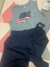 NIKE 耐克男童背心短裤2件套装夏季舒适亲肤透气儿童运动背心套装 藏青蓝 110 /56 【建议身高104-110cm】 实拍图
