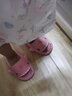 LATE TIME鲨鱼儿童拖鞋夏可爱男女童防滑厚底踩屎感软底防滑家居宝宝凉拖鞋 肉粉色 内长16cm 【建议脚长15cm】160 实拍图