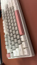ikbc键盘机械键盘无线w210红茶青轴键盘鼠标套装游戏电竞有线樱桃键盘电脑办公人体工学键盘 W210时光灰无线2.4G108键红轴 实拍图