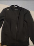 李宁（LI-NING）开衫卫衣男款2025秋季新款宽松跑步运动时尚上衣休闲长袖运动外套 黑色-立领【胶印logo】 S 实拍图
