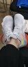 乔丹QIAODAN北冥运动鞋女鞋春夏新款半掌气垫网面透气休闲鞋跑步鞋 白色哈密瓜色 37.5 实拍图