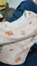 aqpa【195g新疆棉】婴儿内衣套装纯棉衣服秋冬男女宝宝儿童秋衣秋裤 粉底小狐仙 100 实拍图