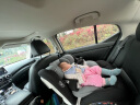 贝婴适德国儿童安全座椅0-12岁汽车用婴儿宝宝360度旋转i-Size认证 云墨灰【175°大躺角】 实拍图