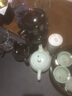 窑变自动茶具套装家用沙金釉石磨懒人泡茶器功夫茶杯茶道茶盘复古 沙金釉(自动茶具)+茶道/合金+茶洗 实拍图