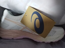 亚瑟士ASICS女鞋网面跑鞋百搭缓震运动鞋透气跑步鞋 GEL-CONTEND 4 米色105 35.5 实拍图