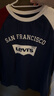 Levi's李维斯儿童装长袖T恤秋季新款男童女童上衣宝宝打底衫 深靛蓝 140 /68 【建议身高128-140cm】 实拍图