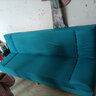 斐思莱乐可折叠沙发床两用小户型沙发卧室客厅布艺沙发办公室小沙发休闲 湖蓝色【加厚海绵加宽】 1.8米3人位 实拍图